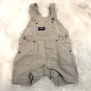 Oshkosh 3-6 Month Beige Overalls